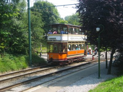 Glasgow 0022 (1922) @ Crich 1940's weekend