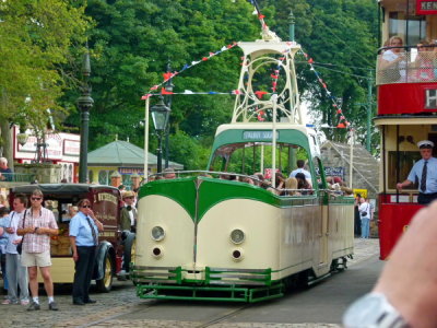 Blackpool Boat  236 (1934) @ Crich 1940's Weekend