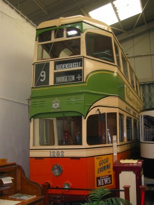 Glasgow 1282 (1940) Coronation @ Crich Tramway Museum