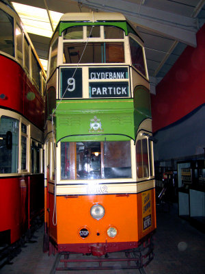 Glasgow 1282 (1940) Coronation @ Crich Tramway Museum
