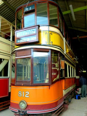 Glasgow 0812 (1900) Standard @ Crich Tramway Museum