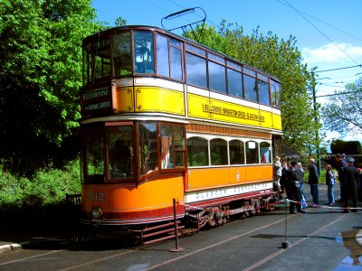 Glasgow 0812 (1900) Standard @ Crich Tramway Museum