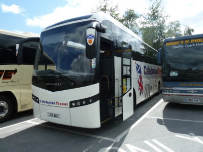 CALEDONIAN Travel of Glasgow - (LSK 483) @ Pitlochry, Scotland