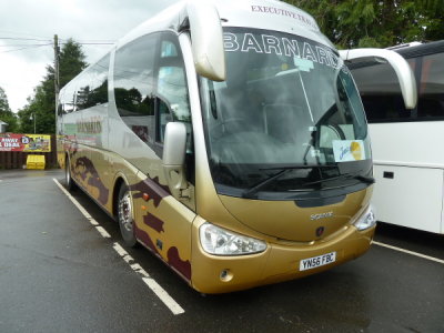 BARNARDS Executive Travel - (YN56 FBC) @ Moffat, Services, Scotland