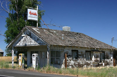 Cafe and Gas Station