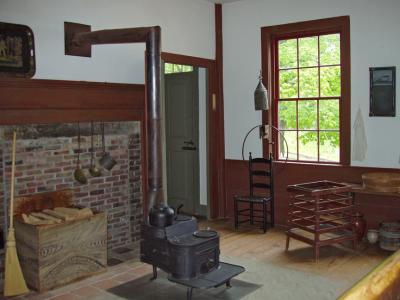 1830's style wood burning stove