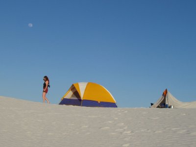 Diane at camp