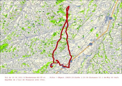 Vol du 25.06.2011  Mondavezan