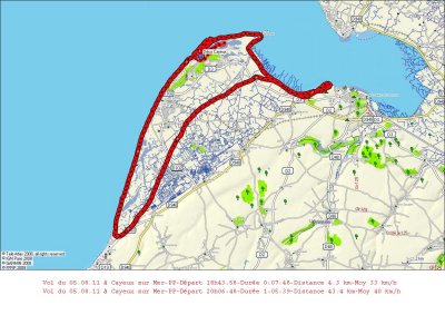 Vol du 05.08.11 Cayeux sur Mer