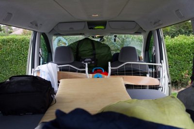 Mon Tepee Vagabond: la couchette