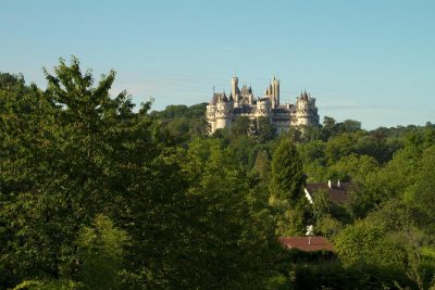 Pierrefonds au matin