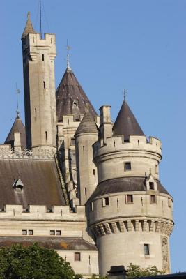 Le chateau de Pierrefonds, Oise