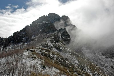 Clouds Dancing Around Browns