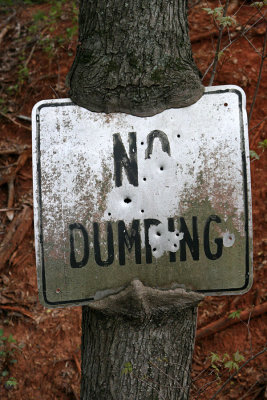 No dumping!