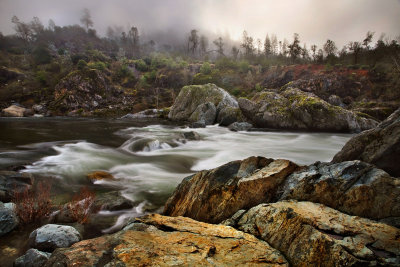 American river morning