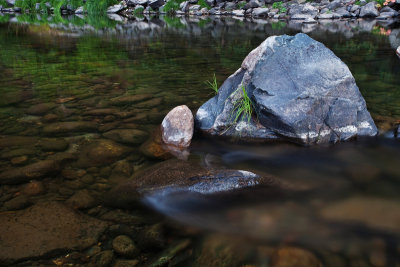 Clear water