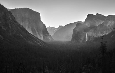 Tunnel view in early morning