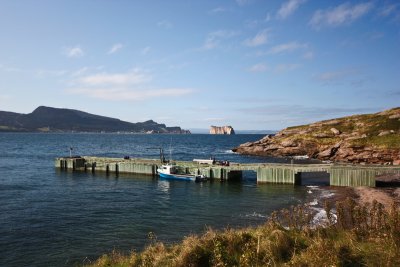 Scene from Bonaventure Island