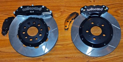Wilwood Rotors and Calipers with Avalanche Adaptors 