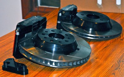 Wilwood Rotors and Calipers with Avalanche Adaptors 
