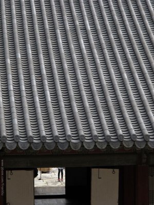 Roof in Chang Deok Gung Palace