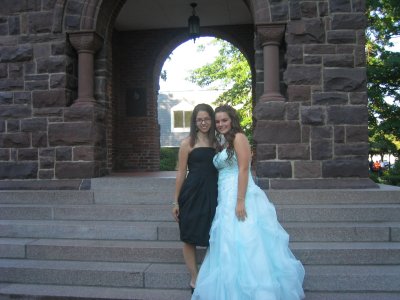 me and marissa (that dress!!!)