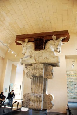 column capital from persian audience hall.