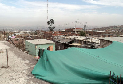 View of surrounding area from the rooftop