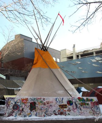 2011_11_16 Occupy Edmonton Visit