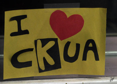 2012_04_13 CKUA Fundraisers on TV
