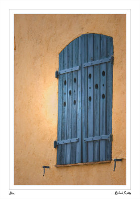 Old Blue Shutters