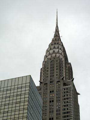 Chrysler Building - Cloudy Day