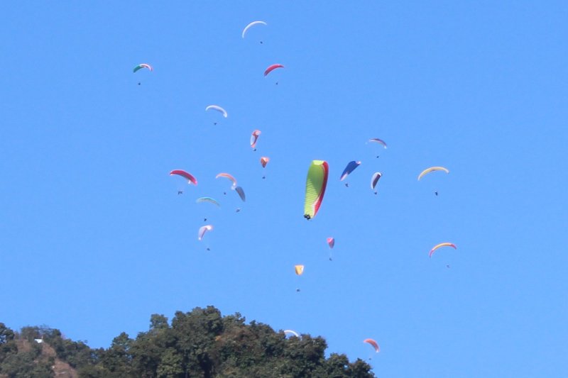 Paragliding 8 - Crowded Sky