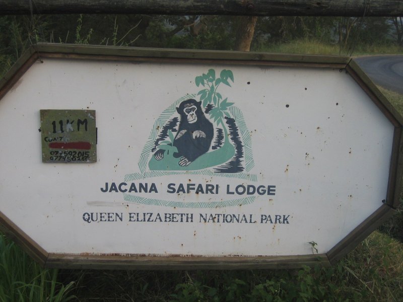 Jacana Lodge entrance