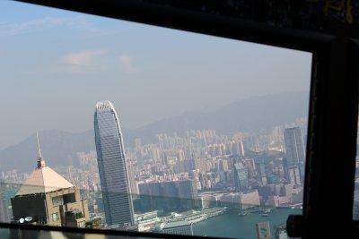 Peak Tram 2 - Going Up