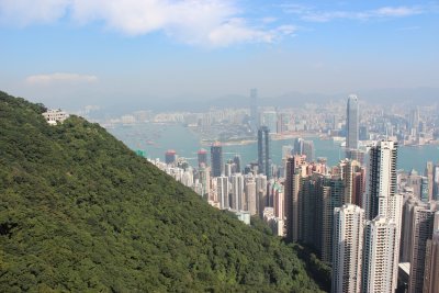Peak Tram 6 - View from the Top