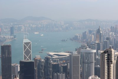 Peak Tram 8 - View from the Top