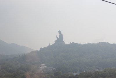 Ngong Ping 16 - First View of Buddha