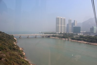 Ngong Ping 4 - Cable Car View