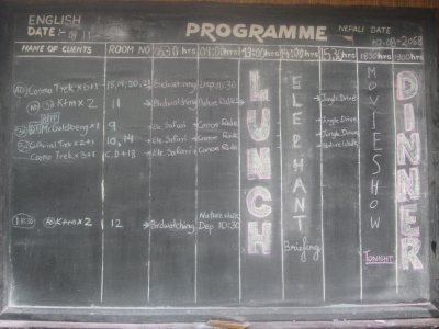 Lodge Life 17 - Activity Board
