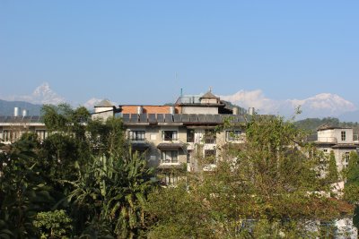 Pokhara 1 - View from hotel Roof