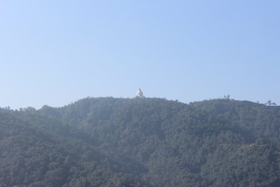 Pokhara 5 - Peace Pagoda Across the Lake