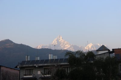 Pokhara 14 - Fishtail from the Street