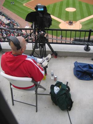 Game 1 #4 - Camera Guy Kicks Back