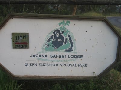 Jacana Lodge entrance