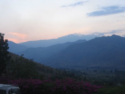 Sunset over QENP 1
