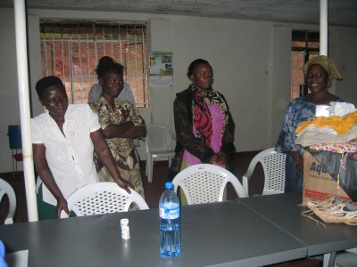 Donation for the Kasenge women
