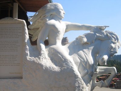 Black Hills - Crazy Horse Scale Model