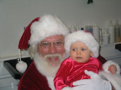 Santa & Lucy