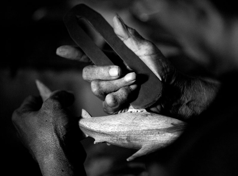 Edward carving a shark. IMG_4152.jpg